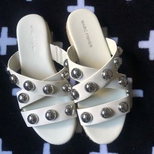 ❌sold❌ Marc Fisher Ornamented Espadrille Studded Sandal